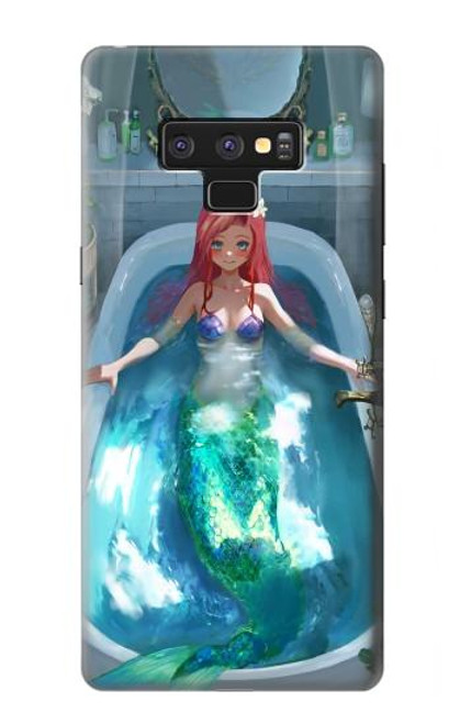 S3911 Cute Little Mermaid Aqua Spa Hülle Schutzhülle Taschen für Note 9 Samsung Galaxy Note9