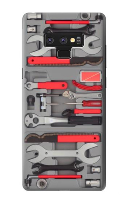 S3921 Bike Repair Tool Graphic Paint Hülle Schutzhülle Taschen für Note 9 Samsung Galaxy Note9