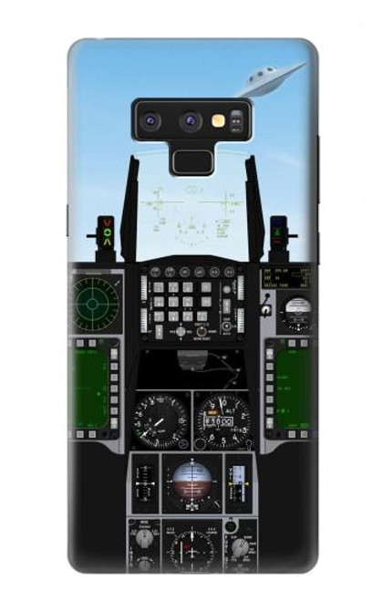 S3933 Fighter Aircraft UFO Hülle Schutzhülle Taschen für Note 9 Samsung Galaxy Note9