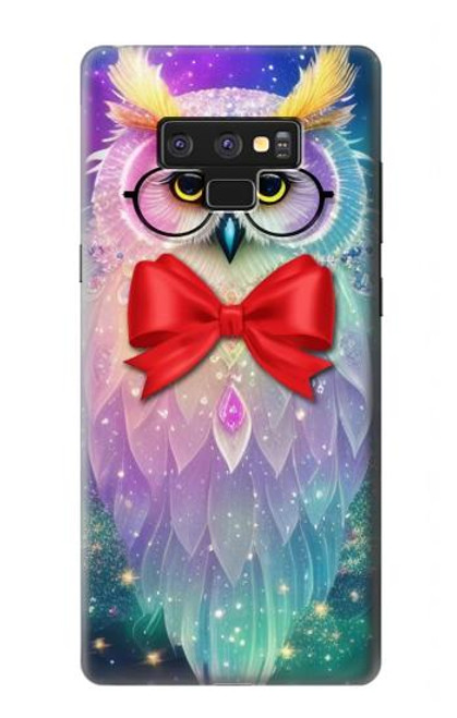 S3934 Fantasy Nerd Owl Hülle Schutzhülle Taschen für Note 9 Samsung Galaxy Note9