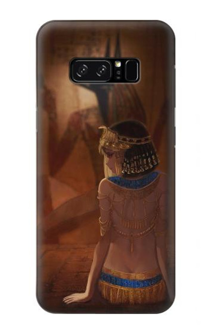 S3919 Egyptian Queen Cleopatra Anubis Hülle Schutzhülle Taschen für Note 8 Samsung Galaxy Note8