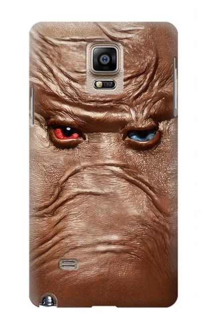 S3940 Leather Mad Face Graphic Paint Hülle Schutzhülle Taschen für Samsung Galaxy Note 4