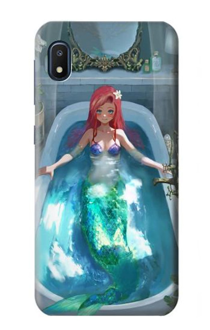 S3911 Cute Little Mermaid Aqua Spa Hülle Schutzhülle Taschen für Samsung Galaxy A10e
