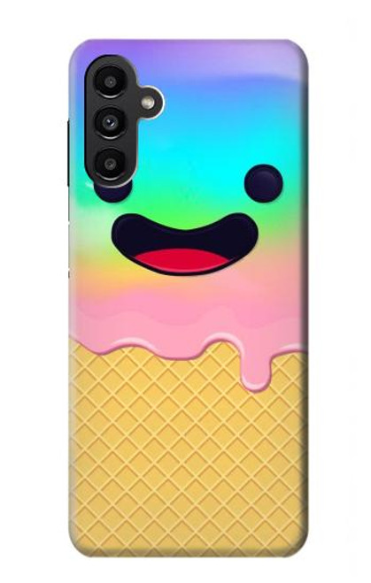 S3939 Ice Cream Cute Smile Hülle Schutzhülle Taschen für Samsung Galaxy A13 5G