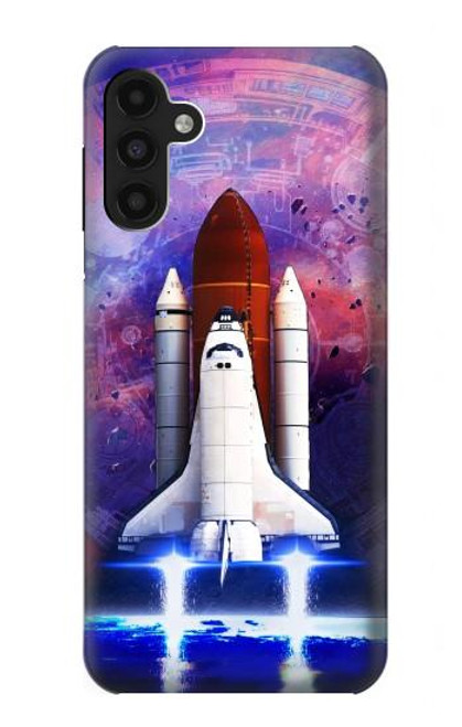 S3913 Colorful Nebula Space Shuttle Hülle Schutzhülle Taschen für Samsung Galaxy A13 4G