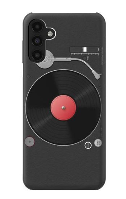 S3952 Turntable Vinyl Record Player Graphic Hülle Schutzhülle Taschen für Samsung Galaxy A13 4G