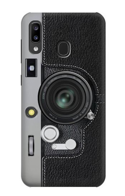 S3922 Camera Lense Shutter Graphic Print Hülle Schutzhülle Taschen für Samsung Galaxy A20, Galaxy A30