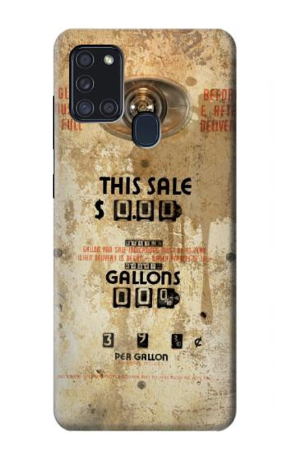 S3954 Vintage Gas Pump Hülle Schutzhülle Taschen für Samsung Galaxy A21s