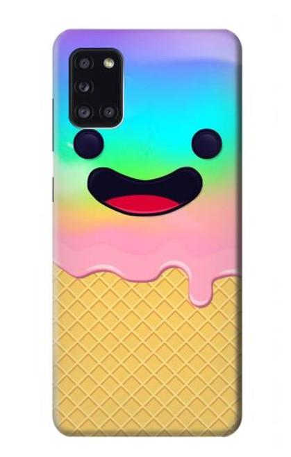 S3939 Ice Cream Cute Smile Hülle Schutzhülle Taschen für Samsung Galaxy A31