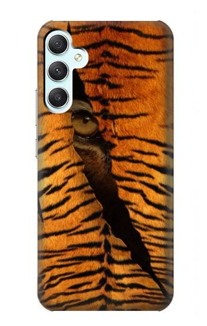 S3951 Tiger Eye Tear Marks Hülle Schutzhülle Taschen für Samsung Galaxy A34 5G