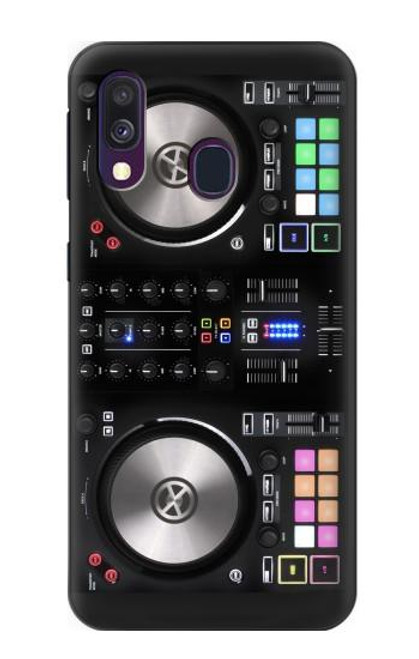 S3931 DJ Mixer Graphic Paint Hülle Schutzhülle Taschen für Samsung Galaxy A40