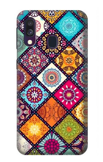 S3943 Maldalas Pattern Hülle Schutzhülle Taschen für Samsung Galaxy A40