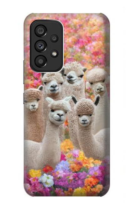 S3916 Alpaca Family Baby Alpaca Hülle Schutzhülle Taschen für Samsung Galaxy A53 5G