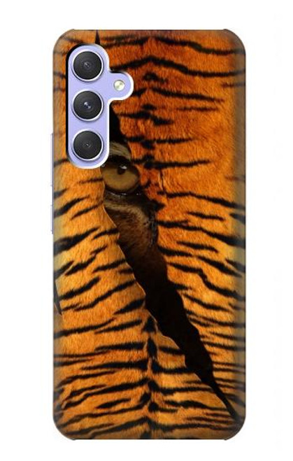 S3951 Tiger Eye Tear Marks Hülle Schutzhülle Taschen für Samsung Galaxy A54 5G