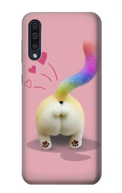 S3923 Cat Bottom Rainbow Tail Hülle Schutzhülle Taschen für Samsung Galaxy A70