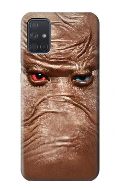 S3940 Leather Mad Face Graphic Paint Hülle Schutzhülle Taschen für Samsung Galaxy A71 5G