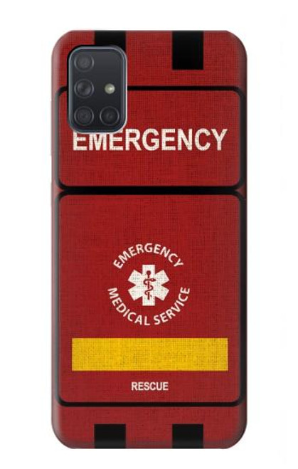 S3957 Emergency Medical Service Hülle Schutzhülle Taschen für Samsung Galaxy A71 5G
