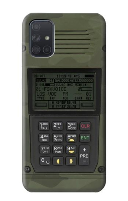 S3959 Military Radio Graphic Print Hülle Schutzhülle Taschen für Samsung Galaxy A71 5G