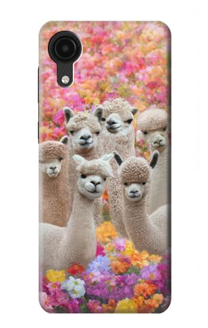 S3916 Alpaca Family Baby Alpaca Hülle Schutzhülle Taschen für Samsung Galaxy A03 Core