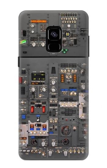 S3944 Overhead Panel Cockpit Hülle Schutzhülle Taschen für Samsung Galaxy A8 (2018)