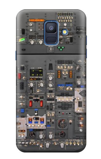 S3944 Overhead Panel Cockpit Hülle Schutzhülle Taschen für Samsung Galaxy A6 (2018)
