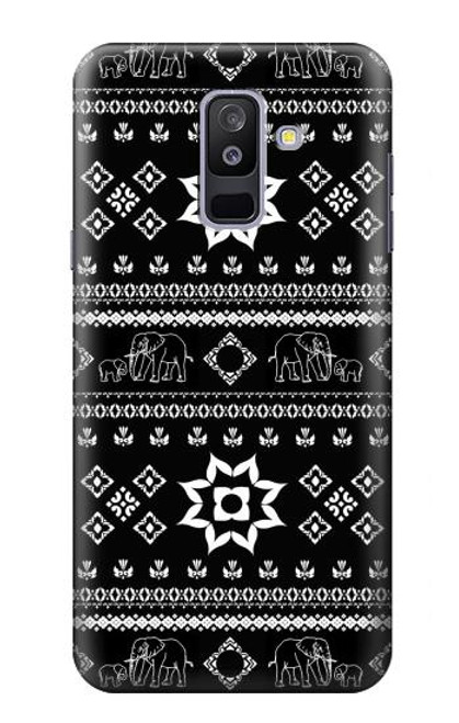 S3932 Elephant Pants Pattern Hülle Schutzhülle Taschen für Samsung Galaxy A6+ (2018), J8 Plus 2018, A6 Plus 2018