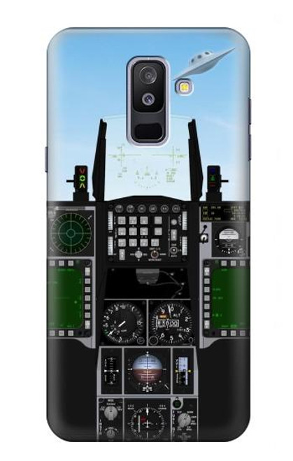 S3933 Fighter Aircraft UFO Hülle Schutzhülle Taschen für Samsung Galaxy A6+ (2018), J8 Plus 2018, A6 Plus 2018