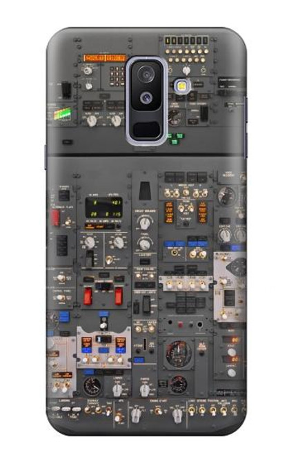 S3944 Overhead Panel Cockpit Hülle Schutzhülle Taschen für Samsung Galaxy A6+ (2018), J8 Plus 2018, A6 Plus 2018