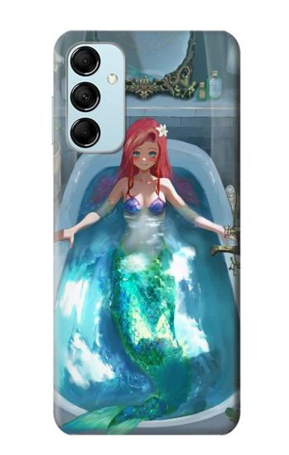 S3911 Cute Little Mermaid Aqua Spa Hülle Schutzhülle Taschen für Samsung Galaxy M14