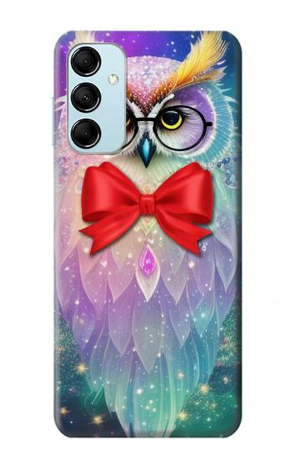 S3934 Fantasy Nerd Owl Hülle Schutzhülle Taschen für Samsung Galaxy M14