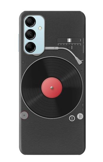 S3952 Turntable Vinyl Record Player Graphic Hülle Schutzhülle Taschen für Samsung Galaxy M14