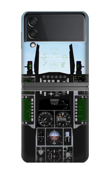 S3933 Fighter Aircraft UFO Hülle Schutzhülle Taschen für Samsung Galaxy Z Flip 4