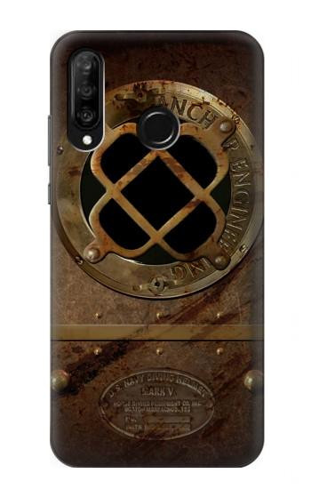 S3948 Shark Teeth Tear Mark Deep Sea Hülle Schutzhülle Taschen für Huawei P30 lite