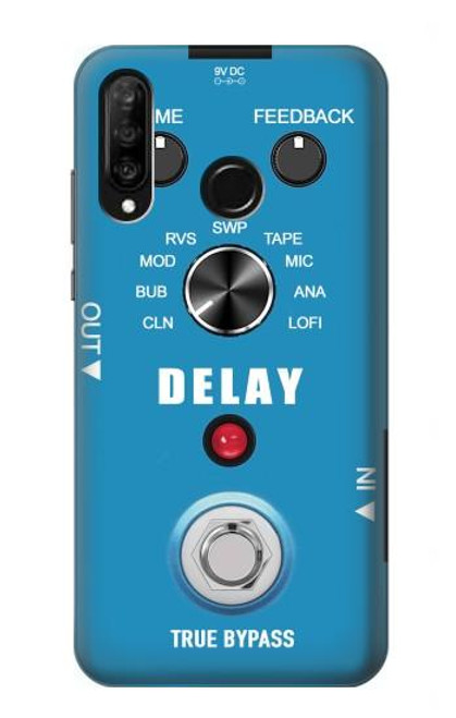 S3962 Guitar Analog Delay Graphic Hülle Schutzhülle Taschen für Huawei P30 lite