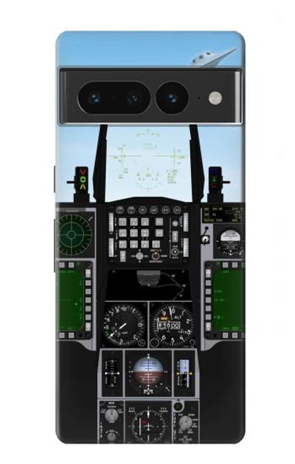 S3933 Fighter Aircraft UFO Hülle Schutzhülle Taschen für Google Pixel 7 Pro