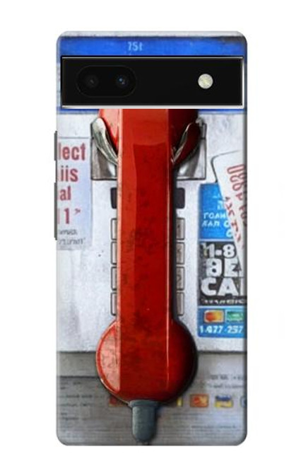 S3925 Collage Vintage Pay Phone Hülle Schutzhülle Taschen für Google Pixel 6a