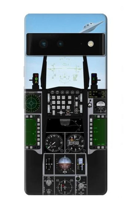 S3933 Fighter Aircraft UFO Hülle Schutzhülle Taschen für Google Pixel 6
