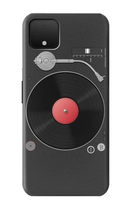 S3952 Turntable Vinyl Record Player Graphic Hülle Schutzhülle Taschen für Google Pixel 4