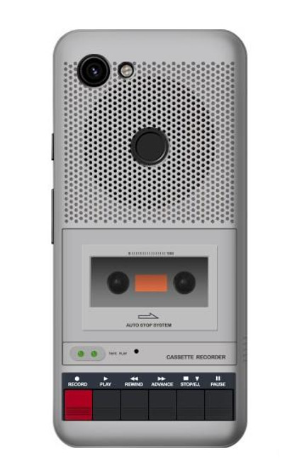 S3953 Vintage Cassette Player Graphic Hülle Schutzhülle Taschen für Google Pixel 3a