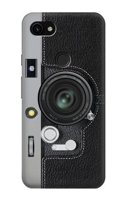 S3922 Camera Lense Shutter Graphic Print Hülle Schutzhülle Taschen für Google Pixel 3a XL