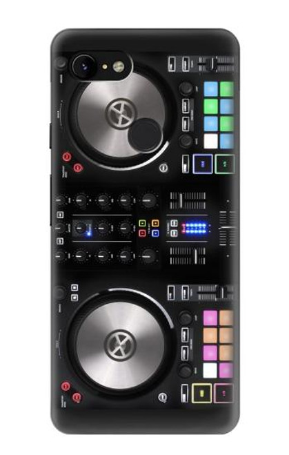 S3931 DJ Mixer Graphic Paint Hülle Schutzhülle Taschen für Google Pixel 3 XL