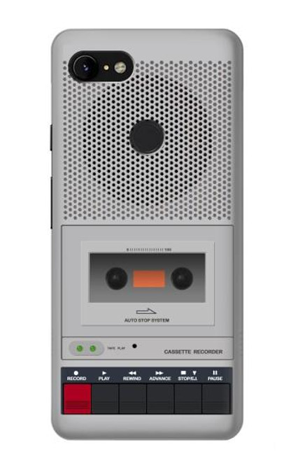 S3953 Vintage Cassette Player Graphic Hülle Schutzhülle Taschen für Google Pixel 3 XL