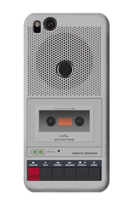 S3953 Vintage Cassette Player Graphic Hülle Schutzhülle Taschen für Google Pixel 2