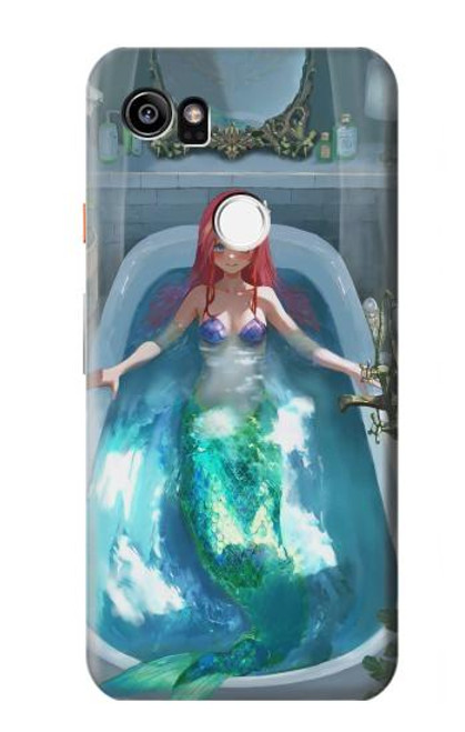S3911 Cute Little Mermaid Aqua Spa Hülle Schutzhülle Taschen für Google Pixel 2 XL
