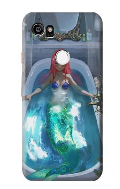S3912 Cute Little Mermaid Aqua Spa Hülle Schutzhülle Taschen für Google Pixel 2 XL