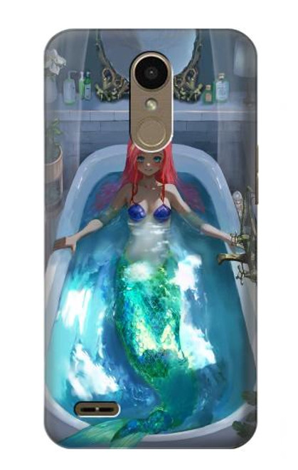 S3912 Cute Little Mermaid Aqua Spa Hülle Schutzhülle Taschen für LG K10 (2018), LG K30