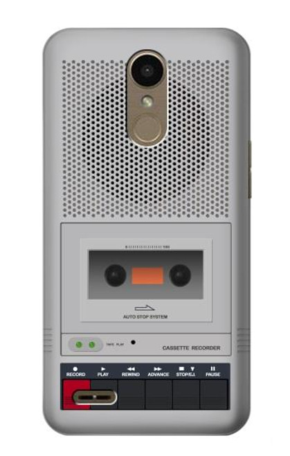 S3953 Vintage Cassette Player Graphic Hülle Schutzhülle Taschen für LG K10 (2018), LG K30