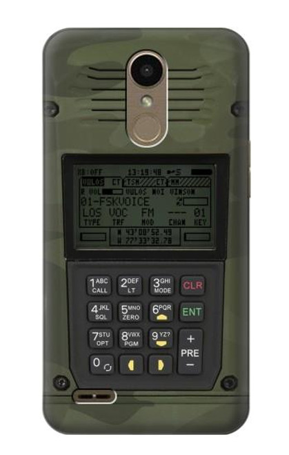 S3959 Military Radio Graphic Print Hülle Schutzhülle Taschen für LG K10 (2018), LG K30