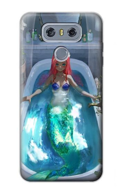 S3912 Cute Little Mermaid Aqua Spa Hülle Schutzhülle Taschen für LG G6