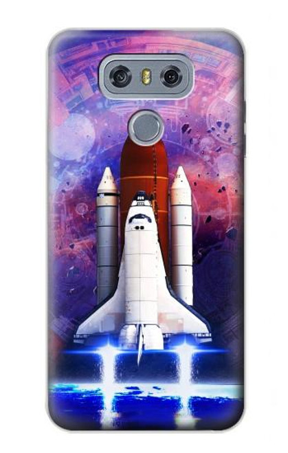S3913 Colorful Nebula Space Shuttle Hülle Schutzhülle Taschen für LG G6